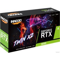 Видеокарта Inno3D GeForce RTX 3050 Twin X2 N30502-08D6-1711VA41
