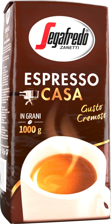 

Кофе Segafredo Espresso Casa в зернах 1 кг