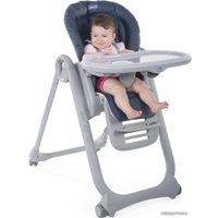 Высокий стульчик Chicco Polly Magic Relax (india ink)
