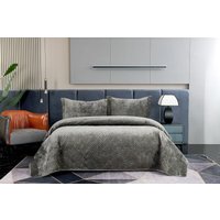 Набор текстиля для спальни Sofi De MarkO Деварта 240x260 Пок-Дв-240x260ст (стоун)