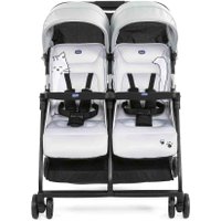 Коляска прогулочная «книга» Chicco Ohlala Twin (silver cat)
