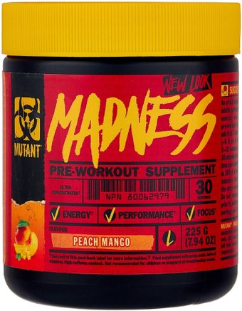 Предтренировочный комплекс Mutant Madness (270 г)