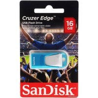 USB Flash SanDisk Cruzer Edge 16GB (голубой/белый) [SDCZ51-016G-E35BG]