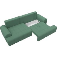 Диван Лига диванов Лига-080 131113 (рогожка амур 11 зеленый)