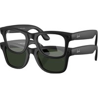 Умные очки Ray-Ban Meta Wayfarer RW4006 (черный матовый/зеленый, прозрачный)