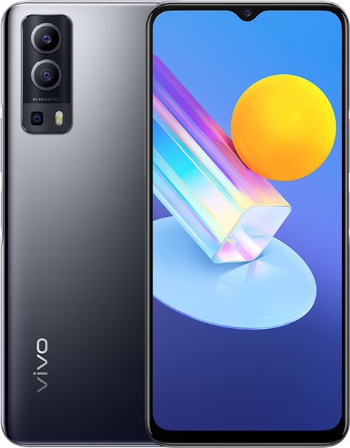 

Телефон Vivo Y72 5G V2041 8GB/128GB международная версия (графитовый черный)