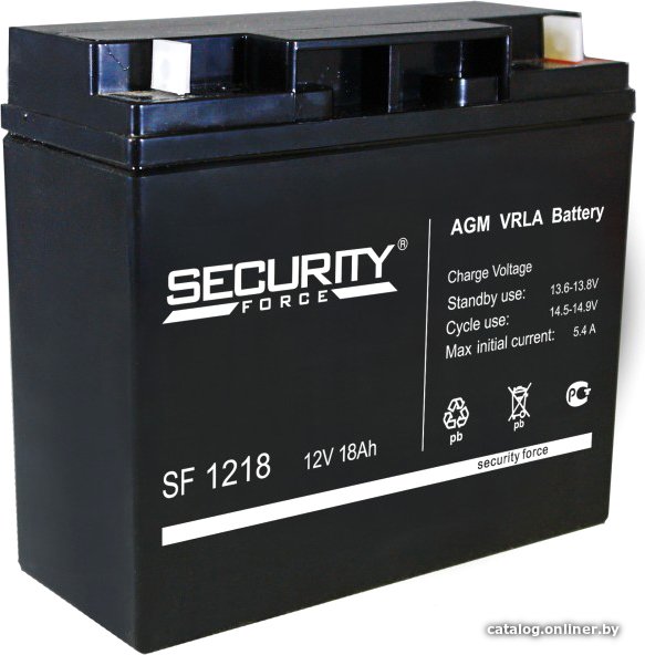 Аккумулятор для ИБП Security Force SF 1218 (12В/18 А·ч)