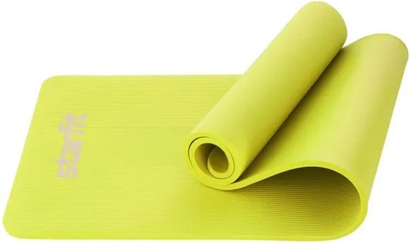 

Коврик Starfit FM-301 NBR (10 мм, лаймовый)