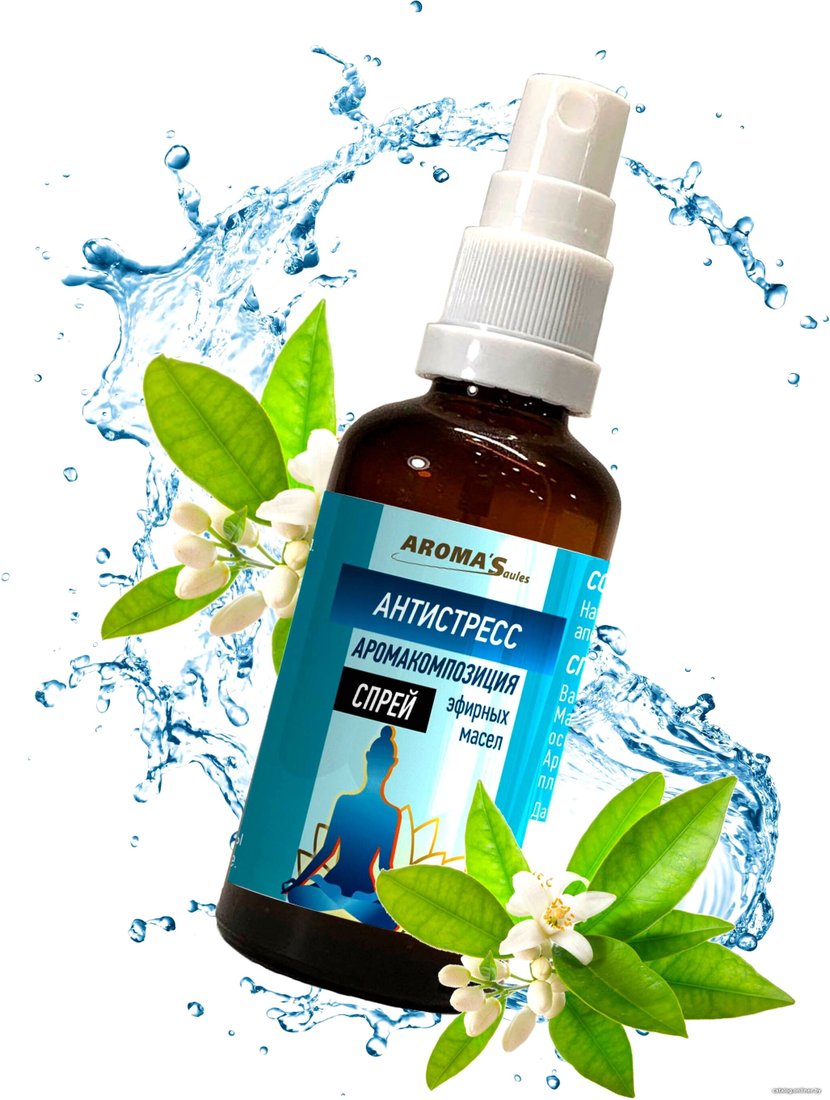 Aroma Saules Смесь эфирных масел Антистресс Спрей 30 мл