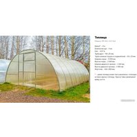 Теплица СпецПрофРесурс SPR 40C-0,67 4x8 м