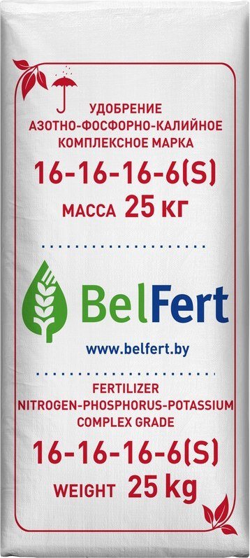 

Удобрение BelFert АФК Комплексное 16:16:16 (25кг)