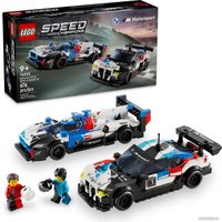 Конструктор LEGO Speed Champions 76922 Гоночные автомобили BMW M4 GT3 и BMW M Hybrid V8