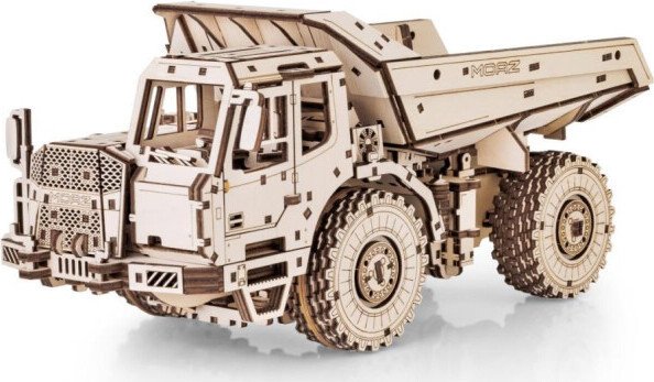 Сборная модель Eco-Wood-Art Самосвал-землевоз МоАЗ-75053