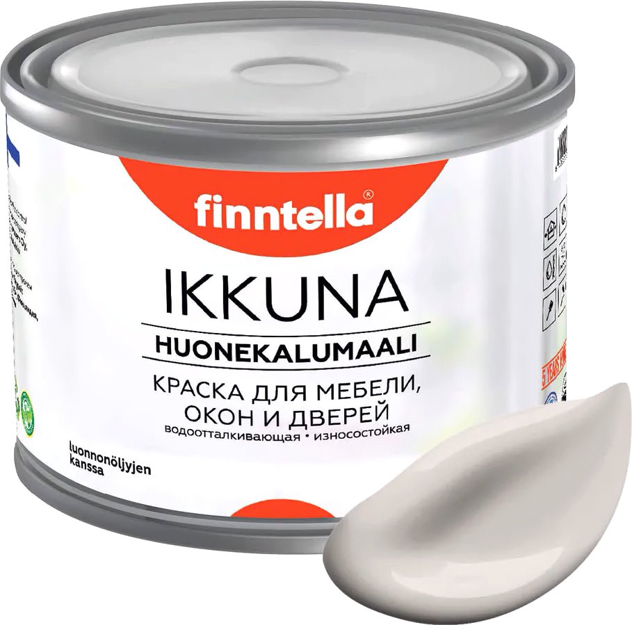 

Краска Finntella Ikkuna Rock F-34-1-1-FL085 0.9 л (бежевый)