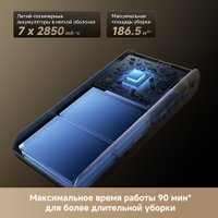 Пылесос Dreame Cordless Vacuum Cleaner Z40 TangleCut Flex VRV62F (евровилка, черный)