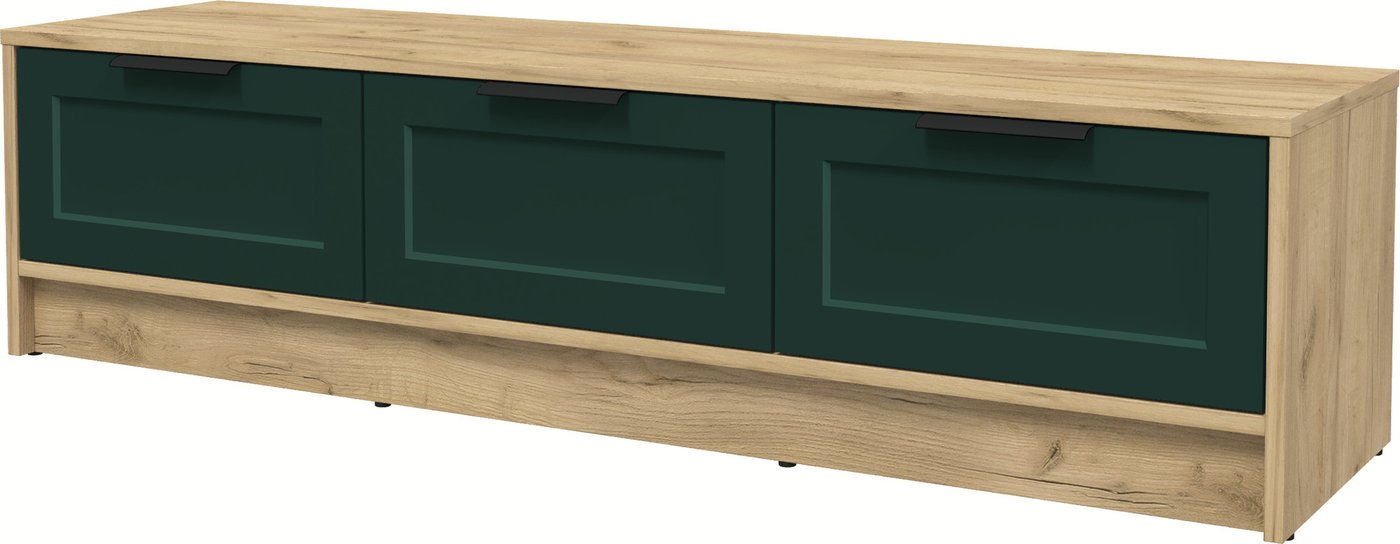 

Тумба Интерлиния ТВ Концепт Тренд КТ-ТВ3-35 (дуб золотой/изумруд)