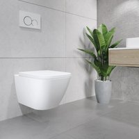 Унитаз подвесной Lauter Nuremberg 21811 + Breez 21GN7071CH