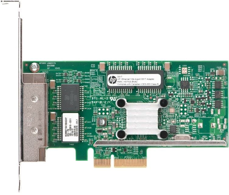 

Сетевая карта HP Ethernet 1Gb 4-port 331T 647594-B21