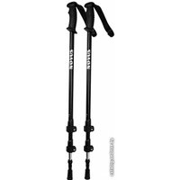 Треккинговые палки Novus NTP-01 65-135 (черный)
