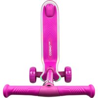 Трехколесный самокат Cosmoride Shine 038-PU/S1000 (розовый)