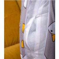 Подушка для беременных IMUM прямая U-образная 3м узоры на сером PB-104