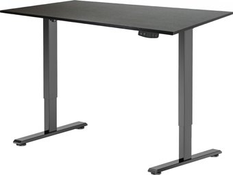 Стол с регулировкой высоты ErgoSmart Electric Desk Light 1200х650х18 мм (эвкалипт темно-коричневый/черный)