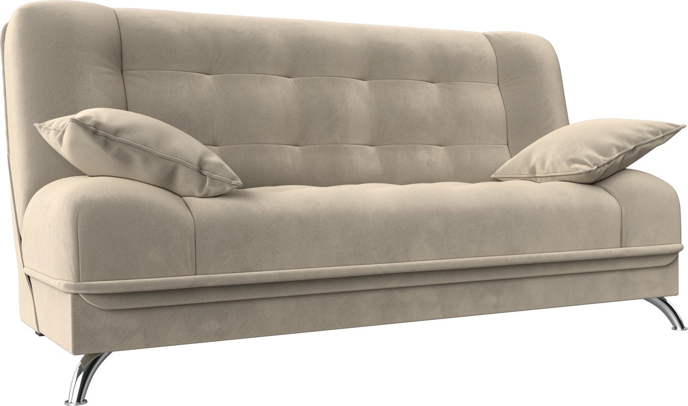 

Диван Mio Tesoro Пальма 498 (микровельвет, бежевый)