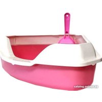 Туалет-лоток Homecat 65117 (розовый)