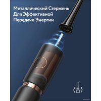 Электрическая зубная щетка Fairywill P11 (черный, 8 насадок)