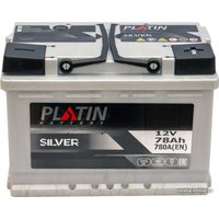 Автомобильный аккумулятор Platin Silver R+ (78 А·ч)