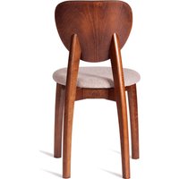 Стул TetChair Diamante мягкое сиденье (коричневый/бежевый)