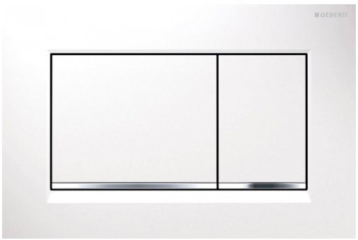 

Панель смыва Geberit Sigma 30 115.883.KJ.1 (белый/глянцевый хром)