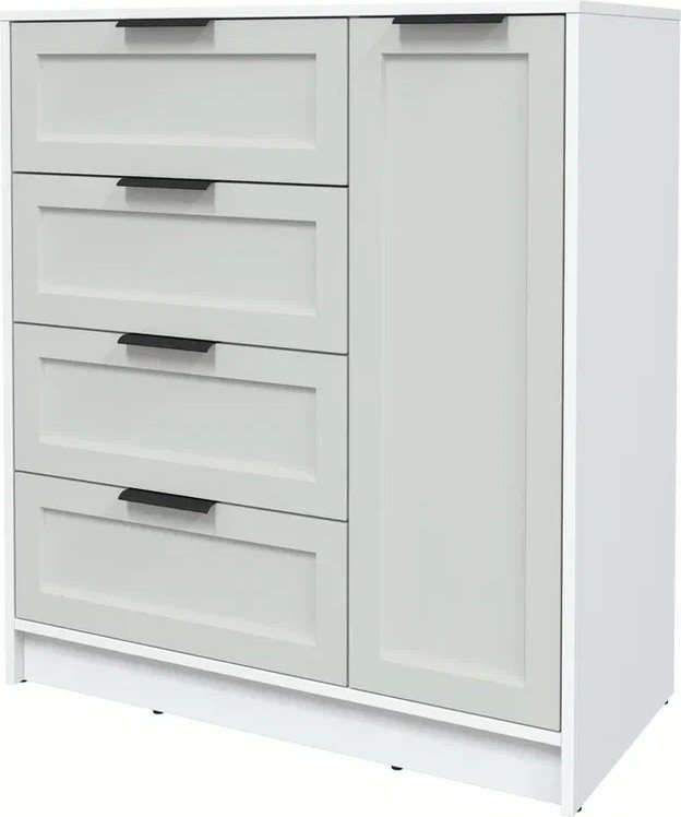 

Тумба Интерлиния Концепт Тренд КТ-Т90 (белый платинум/грей)