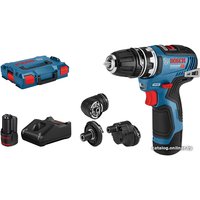 Дрель-шуруповерт Bosch GSR 12V-35 FC Professional 06019H3000 (с 2-мя АКБ, кейс)