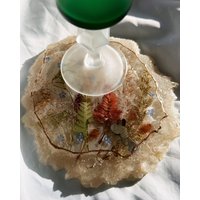 Подставка декоративная Wood_N_Sea Незабудки Пи-11/26