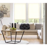 Мини рулонные шторы Delfa Сантайм Роял СРШП-05В 2813 81x170 (кремовый)