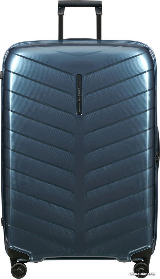 Чемодан-спиннер Samsonite Attrix Steel Blue 81 см