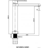 Смеситель Maxonor Pure Life PL11108-9