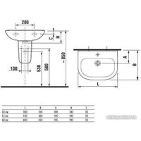 Умывальник Roca Access ZRU9307609