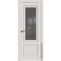 Межкомнатная дверь ProfilDoors 2.90U L 80x200 (дарквайт, стекло графит)