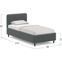 Кровать Moon Family 1253 MF010607 90x200