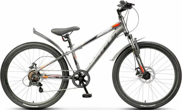 

Велосипед Stels Turbo 400 MD Z010 р.12 2026 (серый/красный)