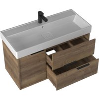  Briz Тумба с умывальником Тесо 100 243 03-20100-17 00 ВЕЛ (дуб веллингтон табак)