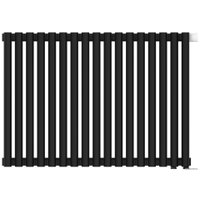 Стальной трубчатый радиатор Сунержа Эстет-00 EU50 500х765 17 секций (матовый черный)