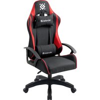 Игровое (геймерское) кресло Defender Kraken (черный/красный) в Орше