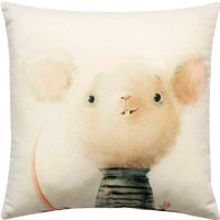 Декоративная подушка Matex Fluffy. Мышонок 61-595 (белый/мятный)