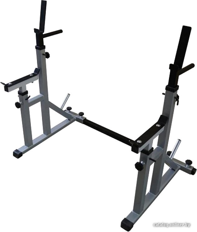 Стойка для штанги Central Sport стойка с подстраховкой (серый)
