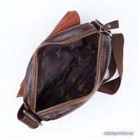 Сумка через плечо Poshete 253-6507-31-DBW (коричневый)