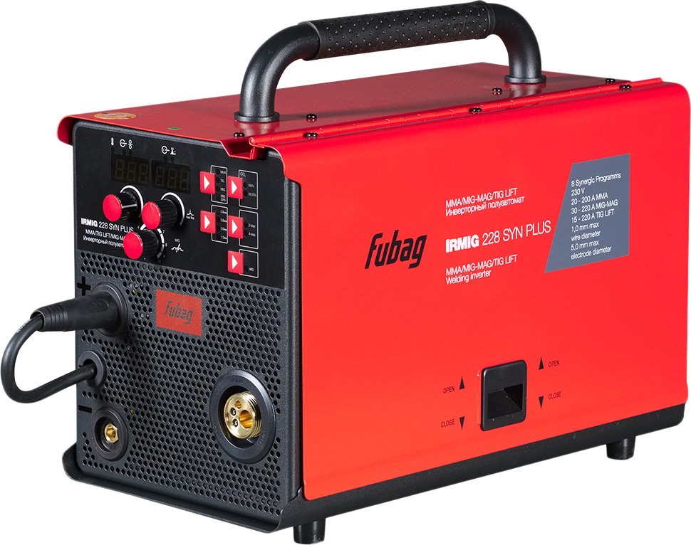 

Сварочный инвертор Fubag IRMIG 228 SYN PLUS 41381.1
