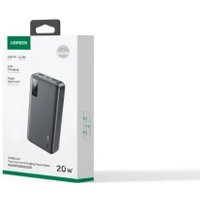 Внешний аккумулятор Ugreen PB312 20000mAh (черный)